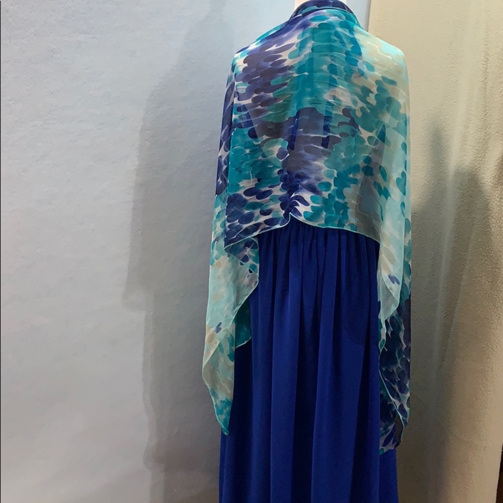 Royal Blue Formal Dress - Bill Levkoff - Picture 12 of 14